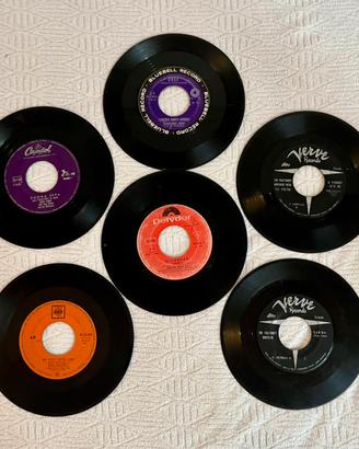 Lotto di 6 dischi 45 giri Vintage (vedi lista)
