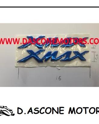 Coppia adesivi Xmax 125 250 400 blù