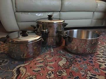 Lagostina Pentole Inox 18/10 fondo thermoplan