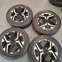 cerchi e gomme 17 peugeot 2008