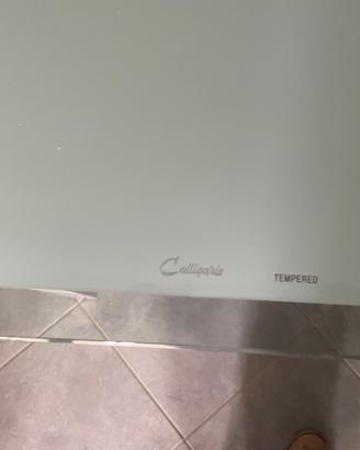 Tavolo calligaris in vetro temperato allungabile