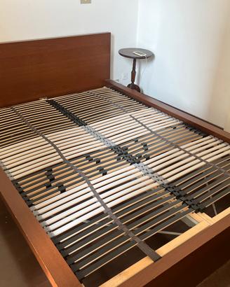 Struttura letto 140x190 + reti a doghe
