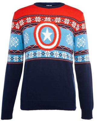 MARVEL Captain America Maglione Natale