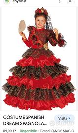 abito carnevale spagnola