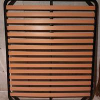 letto rete comodini 