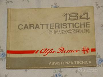 ALFA ROMEO 164 CARATTERISTICHE E PRESCRIZIONI