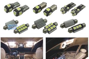 KIT 19 LAMPADE LED INTERNE BMW E39 SERIE 5 SEDAN 5