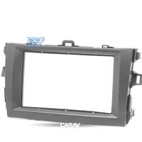 CORNICE NERA RADIO 2-DIN PER TOYOTA COROLLA 07-13