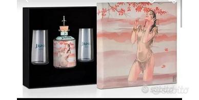 Jrose gin   n. 7 luxury box co bicchieri 