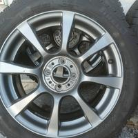 Cerchi lega e gomme invernali Abarth 595