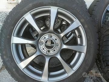 Cerchi lega e gomme invernali Abarth 595