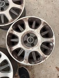 Cerchi da 16 per fiat 500