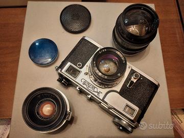 Kiev Telemetro Copia Contax Ottiche 35-53-85 
