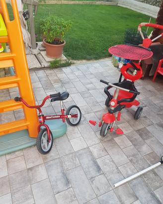 bicicletta senza pedali e/o triciclo 