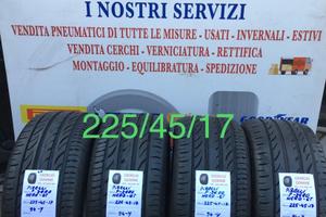 Gomme usate estive 225/45/17