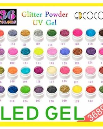 NAIL ART UNGHIE GD COCO 36 COLOR SINGOLA O LOTTO