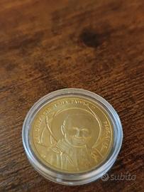 Moneta  2 złoty Polacchi  con Papa Wojtyla 
