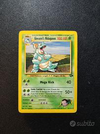 Giovanni Nidoqueen - Carte Pokemon Set Gym 