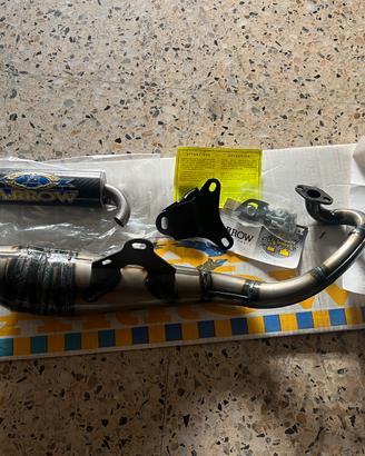 Marmitta scarico Arrow Minarelli Orizzontale