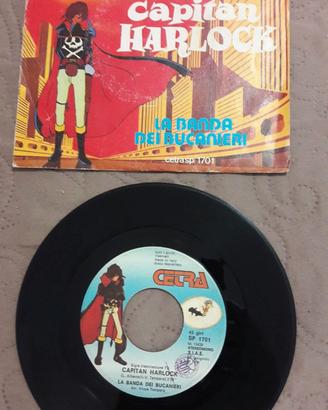 Disco vinile 45 giri Capitan Harlock
