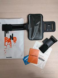 Fascia braccio smartphone corsa running