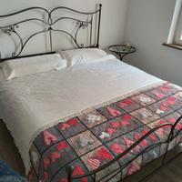 letto in ferro battuto