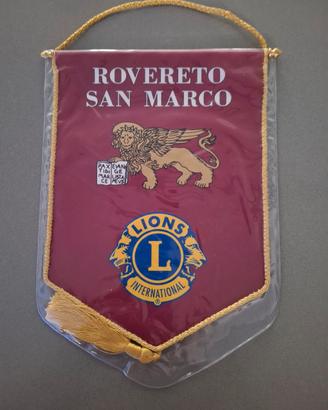 Gagliardetto Lions Club Rovereto San Marco