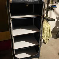 Armadio in tessuto da campeggio