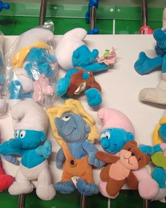Lotto di oggetti nel panorama "Puffi" 

