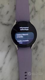 samsung watch 5 SM-R900 cinturino viola