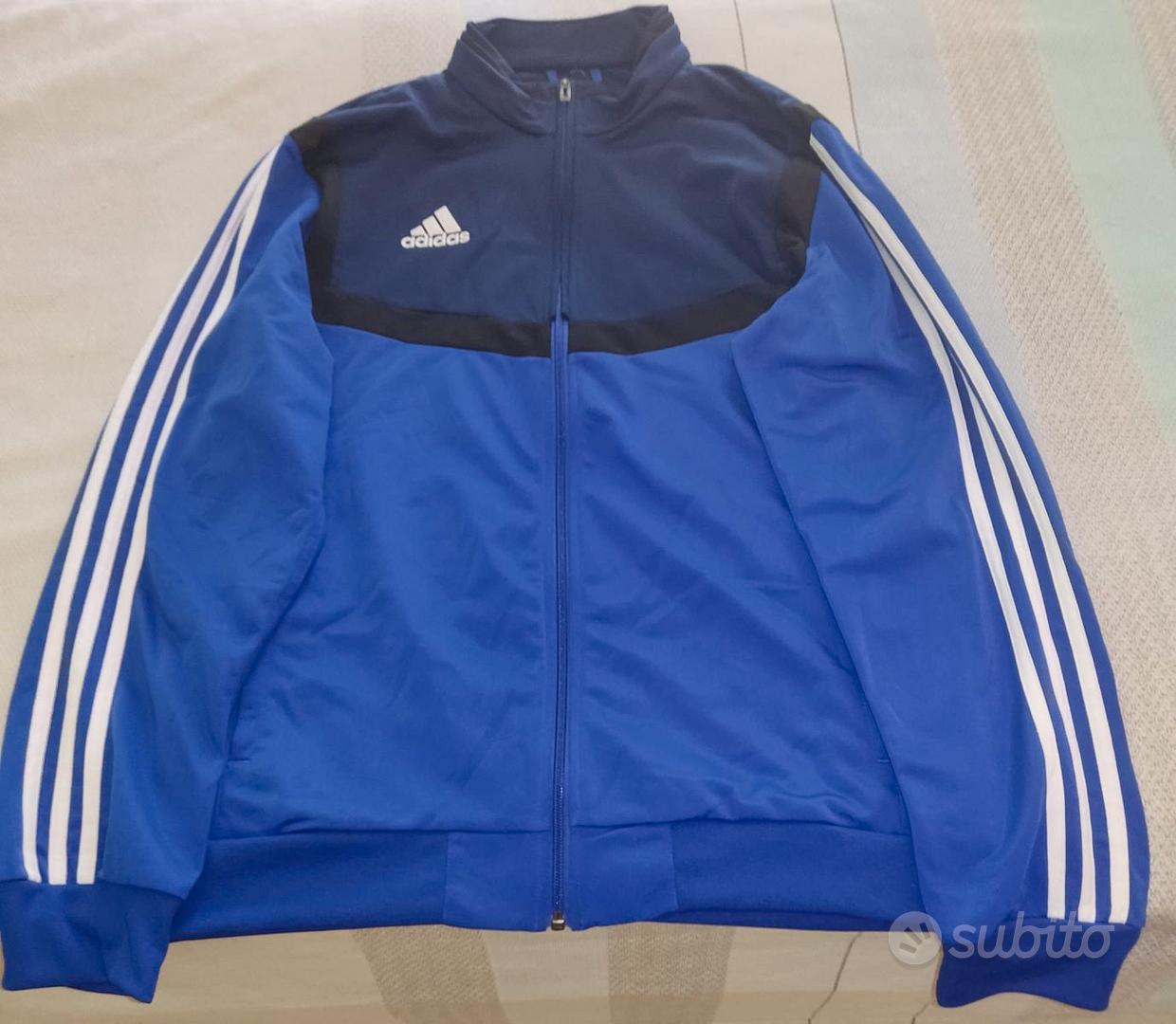 Felpa adidas outlet blu e gialla