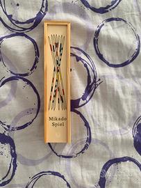 Gioco Mikado in scatola di legno