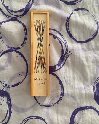 Gioco Mikado in scatola di legno