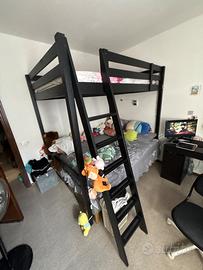 letto a soppalco Ikea 140x200