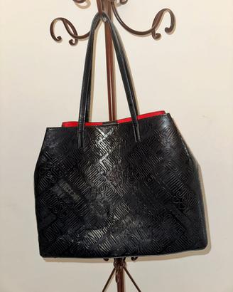Borsa tote Love Moschino + Pochette Nera e Rossa