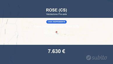 Immobile in asta di 47 m² a Rose