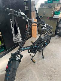 Bicicletta elettrica argento bi max