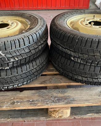 Fiat Campagnola AR59 cambio e gomme