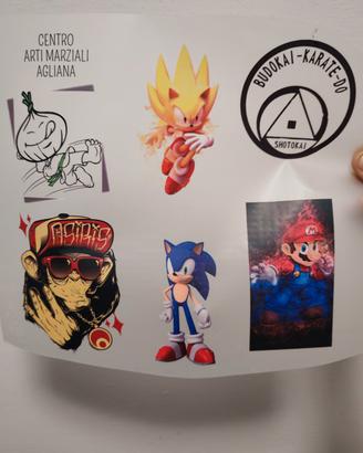 Foglio DTF A3 stampato personalizzato