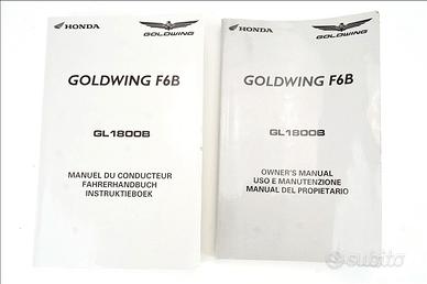 Honda GL 1800 Goldwing 12 16 libretti uso e manute