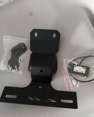 Portatarga con luce led 
