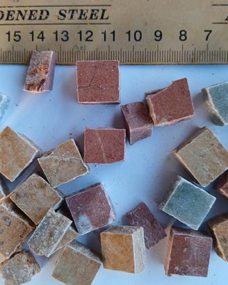 Tessere mosaico marmo mix