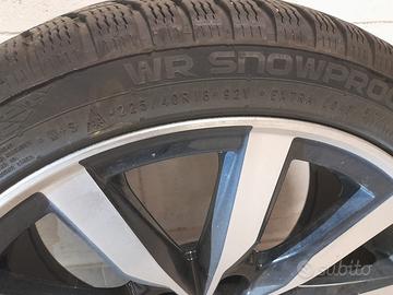 gomme da neve con cerchi in lega