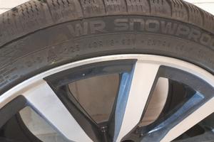 gomme da neve con cerchi in lega