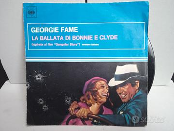 45 giri Georgie Fame Ballata di Bonnie e Clyde '68
