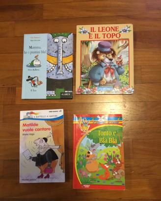 4 libri per bambini
