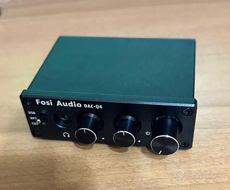 Fosi Audio Q4 DAC + Ampli per cuffie
