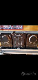 consolle dj ,coppia cdjpioneer 350 + xone23