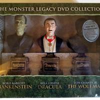 THE MONSTER LEGACY COLLECTION box dvd con statue