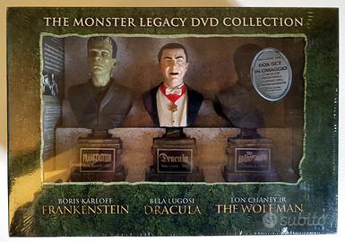 THE MONSTER LEGACY COLLECTION box dvd con statue